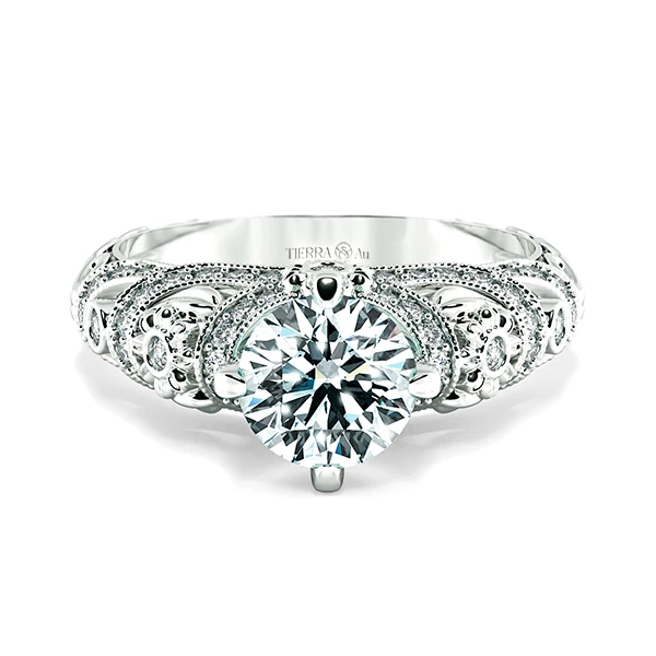 Nhẫn đính hôn Royal design NCH9908 1